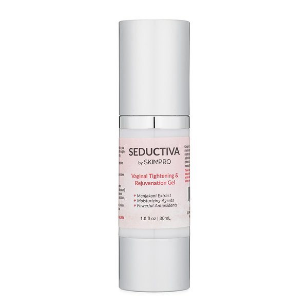 SkinPro Seductiva Vaginal Tightening Gel - Manjakani Gel Mimics Cervical Function - Restores Hydration to V Area & Strengthens Vaginial Wall - Improves Vagina Health, Coochie Tightener