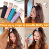 Dafeng Volumizing Hair Clips, 10PCS Volume Clips for Hair, Root Clips for Hair Volume, Fluffy Hair Volumizer Clips, Instant Hair Volumizing Clips for Women. (Black, Pink, Blue, Purple,Red)