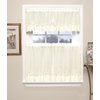 Today's Curtain Plymouth Classic Battenburg Applique Sheer Valance, 14-Inch, Ecru