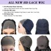 K KF BEAUTY U 6x4 HD Lace Wear and Go Glueless Wigs Human Hair Pre Plucked Pre Cut Body Wave Lace Front Wigs Human Hair With Elastic Band Breathable Cap Friendly to Beginners 180% Denisty 26inch