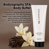 Bodyography Spa Vanilla Body Butter - Skin Firming Body Moisturizer with Long-Lasting Hydration