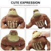 Squishy Monkey Toy, Stretch Gorilla Toy, Decompress and Stretch Stress Relief Toys, Cute as Animal Toys, Stretchy Gorilla Action Figure for Kids Child Boys Girls