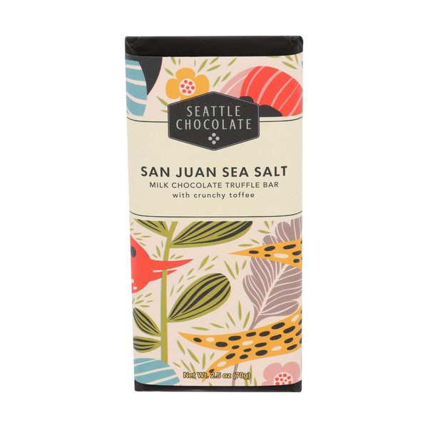 Seattle Chocolates, San Juan Sea Salt, 2.5 oz