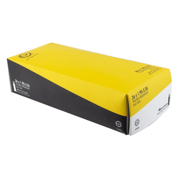 Sunlite Thorn Resistant Schrader Valve Bicycle Tube, 26 x 1.90-2.35" / 48mm Valve