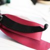 Generic 2 PCS Ribbon Bow Banana Clip Vertical Ponytail Claw Clip Bowknot Hair Clip for Women Girls Korean Style Banana Barrette Sweet Hair Accessories Ponytail Holder