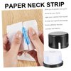 MERRYHAPY 1 Set Hairdressing Neck Wrap Disposable Neck Paper Barber Neck Strip Container Neck Strip Collar Storage Neck Covering Paper Container Hair Cutting Neck Strip Holder Plastic Scarf