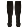 Truform Compression Socks, 8-15 mmHg, Men's Dress Socks, Knee High Over Calf Length, Brown, Small