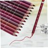 Beatifufu Non-drying Lip Liner 12pcs Pipliner Pencil Waterproof Lipliner Pencil Lip Liner Pencils Water Proof Eyebrow Pencil Natural Color Lip Liner