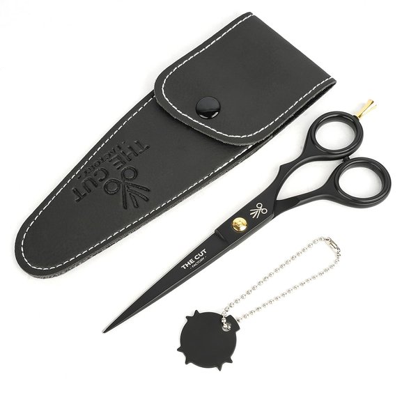 The Cut Factory- Hair Scissors and Barber Scissors Professional- 6.5 Inches Finest Stainless Steel Hair Cutting Scissors with Smooth Razor Edge Blades -Use for Salon & Personal Use