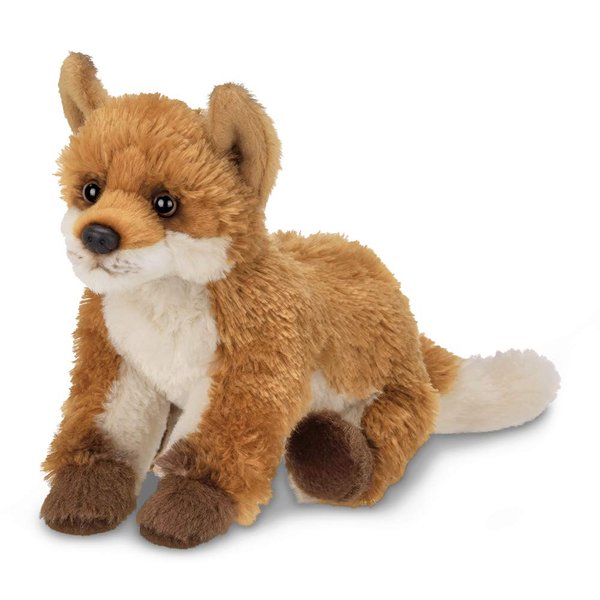 Bearington Lil' Fenton Small Plush Stuffed Animal Red Fox, 7 inches