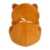 ZCPACE 11.8'' Kawaii Red Panda Stuffed Animal Plush Pillow Toy with Detachable Scarf Ailurus Fulgens Plushie Doll Toys Home Decor
