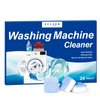 Xcleen Washing Machine Cleaner and Deodorizer Tablets 24 pack, Washer Cleaner for High-Efficiency He Washers Top Load, Deep Cleaning supply for laundry washer, Total 12oz