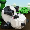 MAISHEKE Mini Panda Building Blocks-793pcs,Micro Building Blocks for Adults,Mini Panda Building Toy,Micro Blocks Set for Boys and Girls,Birthday Gifts for Adults and Kids (Handstand)