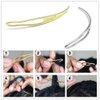 1PC Dreadlocks Crochet Hook for Hair,Needles for Hair Dreadlock Needle Tool,Dreadlocks Hair Crochet Hook Tools for Wig Dreadlock Braiding Hair,Silver