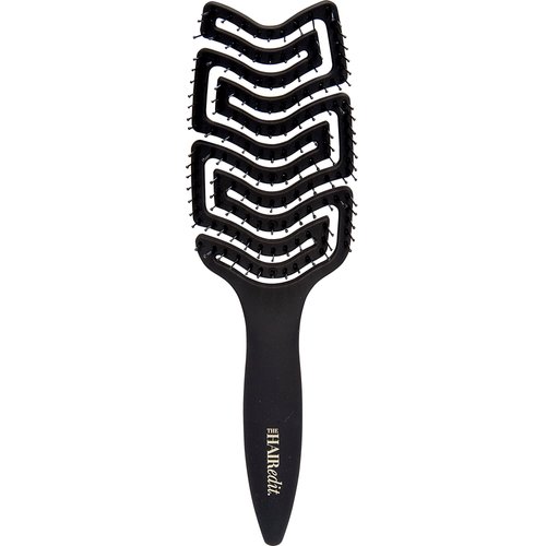 The Hair Edit Detangle and Massage Brush, Hair Care Essential, Detangler, Great for Wet Hair, Scalp Massager, Lightweight, For All Hair Types