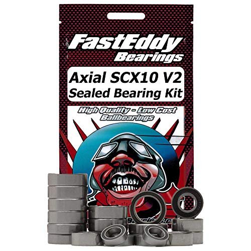 FastEddy Bearings Sealed Bearing Kit-AXI SCX10 II V2 TFE4437 Electric Car/Truck Option Parts