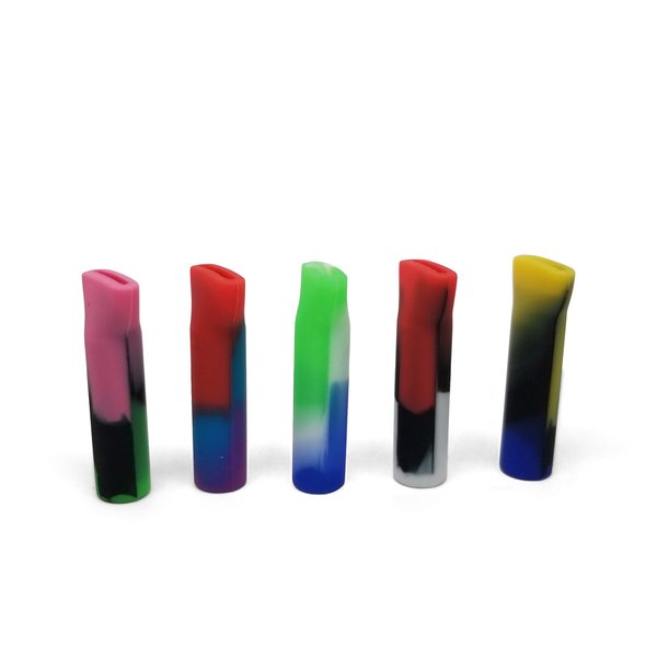 Quik Wikk 12 Pack Reusable Silicone Rolling Tips Trippy Tips - Clean, Factory Sealed and Sterile