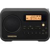 Sangean SG-104 AM/FM Clock Portable Digital Radio (Renewed)