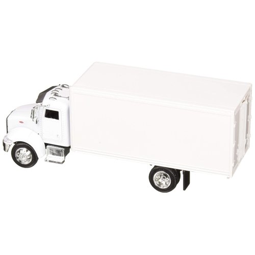 New-Ray 15803D 1: 43 Utility Peterbilt 335 Box Truck White