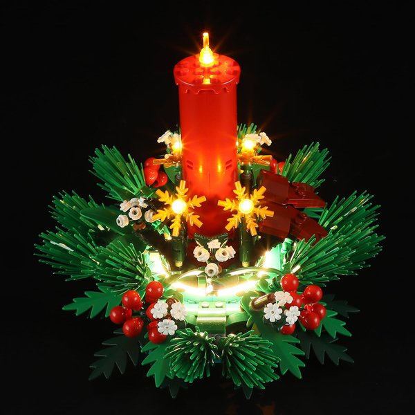 LIGHTAILING Light for Lego-40743 Christmas-Table-Decoration - Led Lighting Kit Compatible with Lego Building Blocks Model - NOT Included The Model Set