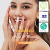 Nicedeco Rubber Base Gel for Nails Milky White Rubber Gel U V Color Base Gel Nail Polish 15ML 003