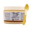 The Keys Sea Salt Scrub - Exfoliating Body Scrub with Wooden Spoon- Foot Scrub and Hand Scrub for men, women - Made with Pure Florida Sea Salt and Organic Coconut Oil (Coconut, 12 oz).
