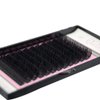 Qeelasee 0.07 Thickness CC Curl 9mm Volume Mink Eyelash Extensions Silk Individual Lash Extensions Semi-permanent Pure Korean Silk lashes Soft Application for Professional Salon Use