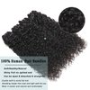 Beauty Queen 16A Raw Hair Water Wave Bundles 14 16 18 Inch 3 Bundles 100% Unprocessed Brazilian Virgin Hair Bundles Deals Quick Weaves Water Curly Hair Extensions Natural Black