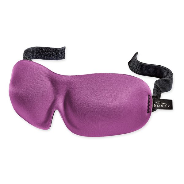 Bucky 40 Blinks No Pressure Eye Mask for Travel & Sleep, Orchid, One Size