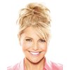 Christie Brinkley Natural Tone Hair Wrap Color HT10 Med Brown 6" Overall Length Heat Friendly Textured Hairpiece Fun Bun Chignon
