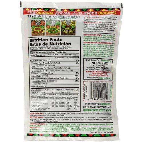 Mexicali Rose Instant Homestyle Refried Beans 7oz