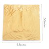 YongBo Gold Leaf Sheets, 100 pc 5.5" Gold Foil Paper for Arts Craft, Painting, Gilding, Slime, Nail Design, Furniture Decoration