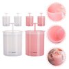 6pcs Face Wash Foam Maker Manual Facial Foam Cup Form Whip Maker Rich Cream Bubble Maker Skincare Tool for Travel Household