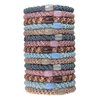 L. Erickson Grab & Go Pony Tube - Ballerina - 15 Pack Ponytail Holder Hair Ties