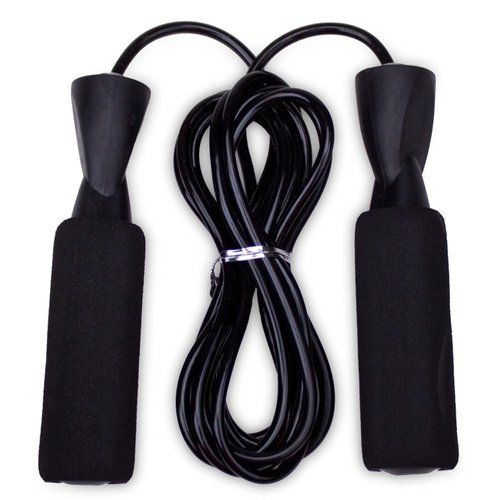 Crown Sporting Goods Deluxe Speed Jump Rope with Precision Bearing and Foam Handles