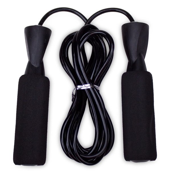 Crown Sporting Goods Deluxe Speed Jump Rope with Precision Bearing and Foam Handles