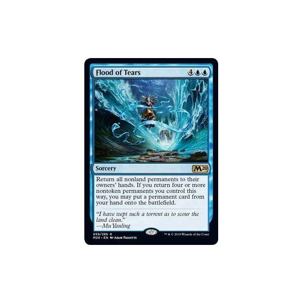 Magic: The Gathering - Flood of Tears - Foil - Core Set 2020