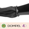 Dompel Black Satin Diffuser Cap | Enhance Hair Drying, Reduce Frizz, Protect Hair | Universal Fit for Most Hair Dryers | Elastic Band and Rubber Element for a Secure Fit (M)