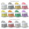Goolitter Face, Body & Hair Holographic Clear White Glitter Gel [Snowy Rainbow] 2oz (60mL) | Chunky | K-Beauty | Halloween, Festival, EDM, Rave, Party, Concert, Costume Makeup| Vegan, Cruelty Free