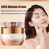 SXCS Makeup Cream for 𝐁𝐫𝐢𝐠𝐡𝐭𝐞𝐧𝐢𝐧𝐠, 1.8oz 𝐍𝐢𝐜𝐨𝐭𝐢𝐧𝐚𝐦𝐢𝐝𝐞 Lady Plain Face Cream, Sxcs Hydro 𝐖𝐡𝐢𝐭𝐞𝐧𝐢𝐧𝐠 cream - Korean Smooth Hydrating 𝐓𝐨𝐧𝐞-𝐮𝐩 Cream