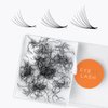 Eyesy Lash 500 Promade Fans | 5D 0.07 Size 13mm Curl D | Eyesy Eyelash Extension Premade Lashes Volume Lash Extensions Pro Made Fans Eyelash Extensions Pestanas Pelo A Pelo False Eyelashes