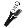 Wismee Boar Bristle Double Sided Anti-Static Hair Straightening Brush Comb (White)