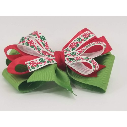 Holiday candies Hair Bow