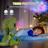 ESUITCARK Dinosaur Galaxy Projector, Star Projector Dinosaur Night Light with Timer Function, Playable Dinosaur Galaxy Light Projector for Kids, Home Decor for Bedroom Living Room, Christmas Surprise