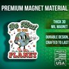 Eco-Friendly Magnets - Be Kind to Our Planet - Earth Day Decor - Environmental Awareness - 2 Pack - Made in USA - PLDFMAG4627