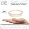Camila Paris CP3646 French Headband for Women, Beige, Strong Hold Grip Women's Hair Band, Very Flexible, No Slip and Durable Styling Girls Hair Accessories, Made in France