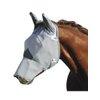 Cashel Crusader Horse Fly Mask with Long Nose and Ears, Grey, Yearling