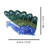 OMG Decor Peacock Claw Clip,Acetate Hair Clips,Small Claw Clips for Women