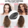 Diffuser Nozzle for Dyson Airwrap Styler, Diffuser Attachment And Adaptor for Dyson Hair Dryer, Air Wrap Curly Hair Diffuser Hair Dryer, Black
