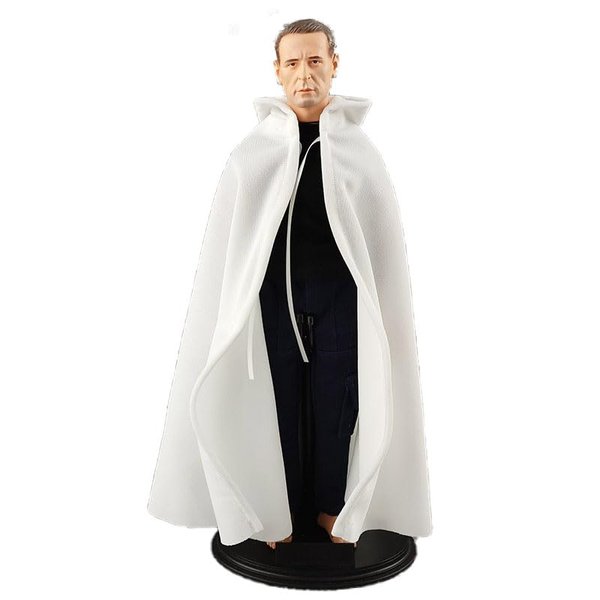 Meetoget 1/6 Scale Figure Doll mantle cape Clothes for 12 inch Action Figure PU103,white